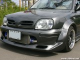 NISSAN MARCHGˤWJGTC TaiwanŤOMMarch Wide Body Kit